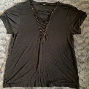 Express Lace up front
